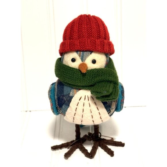 Featherly Friends Trapper Spritz Bird 2016 Red Hat Target Birds Holiday Autumn - Picture 2 of 7